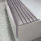 Sleek Waterproof Vinyl Rubber Stair Edge Trim 10FT with Non Slip Features