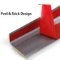 Trimold Vinyl Anti-Slip Stair Nosing Self Adhesive Non-slip Out/Indoor 10m Black