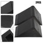 2Pcs Solid Rubber Wheel Chocks Heavy Duty Tire Stoppers For Truck RV Car Trailer