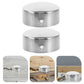 Set of 2 End Caps for Stair Rails Staircase Handrail Round Fitting