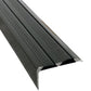 Aluminium Stair Nosing Edge Trim Step Nose Edging Carpet - Black