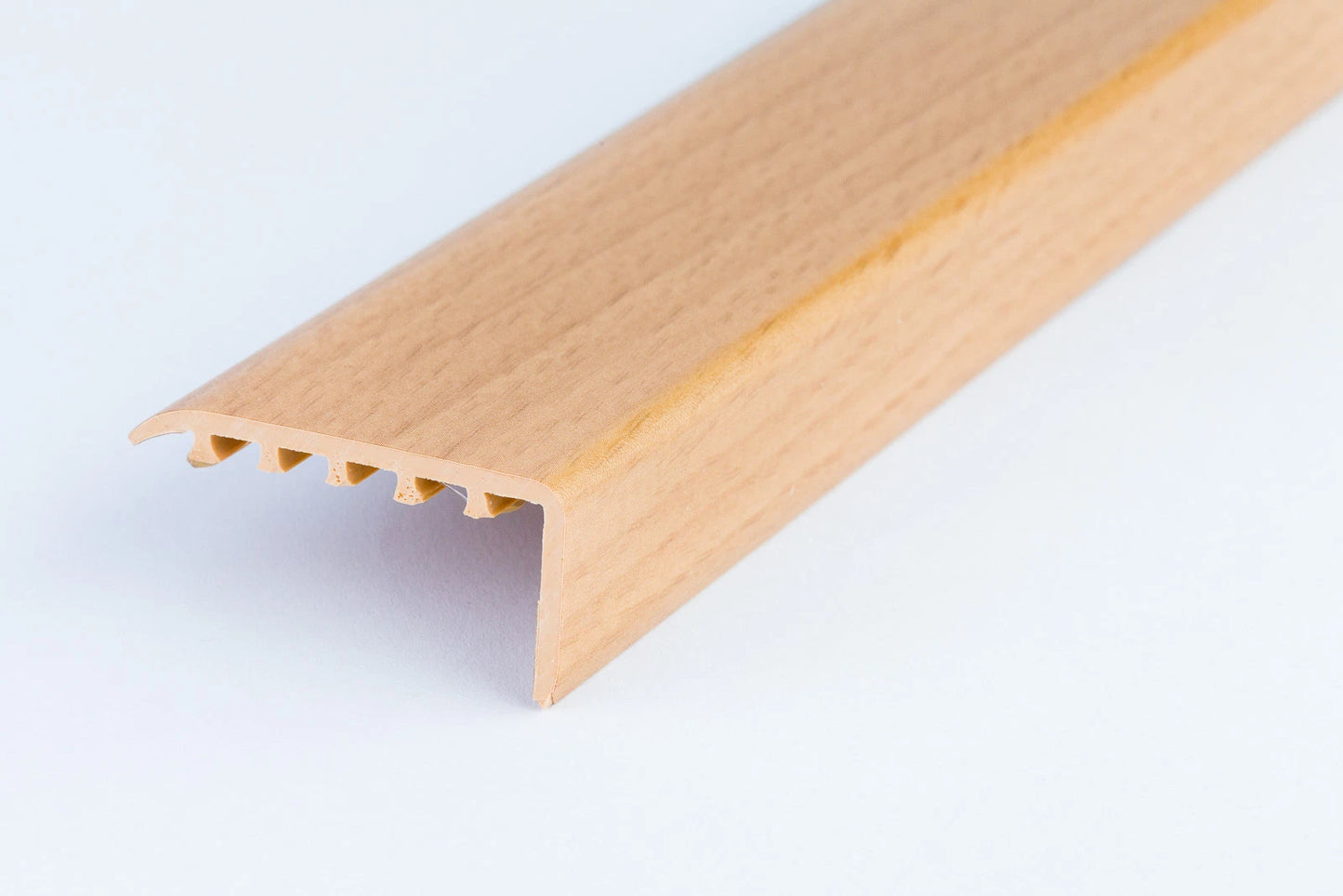 STAIR NOSING EDGE UPVC WOOD EFFECT -TRIM- EDGING NOSING 45 x 22mm - 900 mm