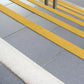 YELLOW STAIR NOSING 1M X 55mm - GRP070004N