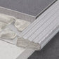 7 x Schlüter TREP-E Stainless Steel Stair Nosing 22mm x 1.5m TE220/150