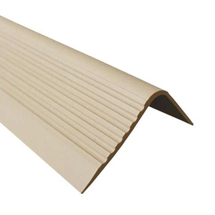Stair Nosing Rubber Bullnose 118cm Non-Slip 70x40mm Step Edge Trim Strip RGPD