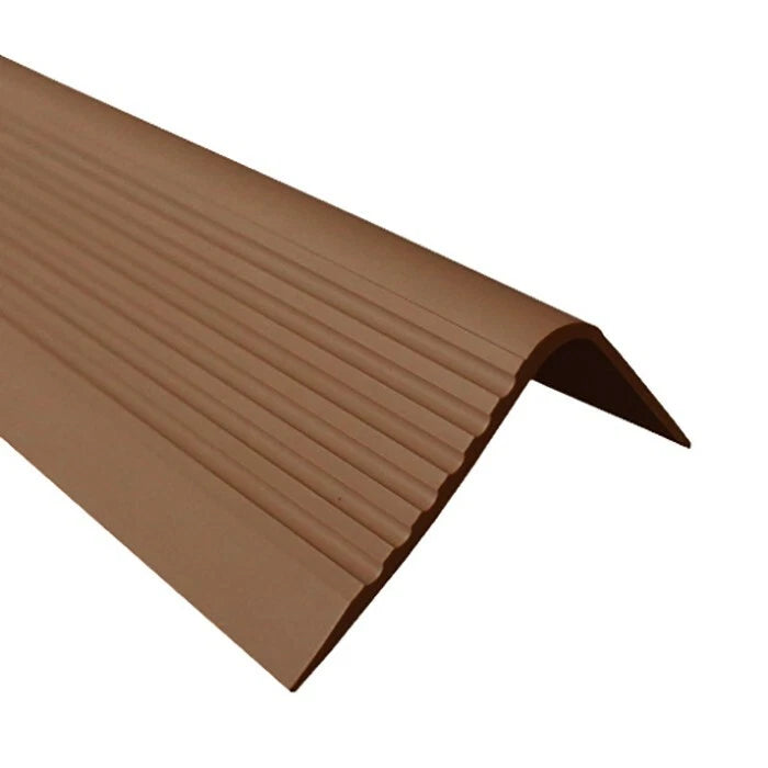 Stair Nosing Rubber Bullnose 118cm Non-Slip 70x40mm Step Edge Trim Strip RGPD