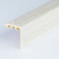 STAIR NOSING EDGE UPVC WOOD EFFECT -TRIM- EDGING NOSING 25x25 - 1.80 METRES