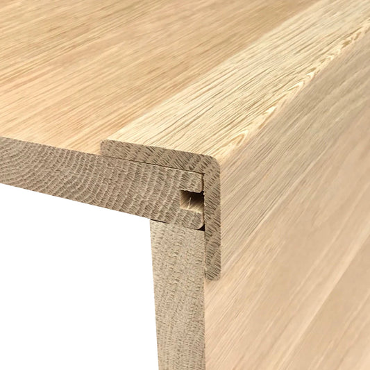 Solid Oak Nosing | Stair Tread L-Nose | 25mm x 25mm | Corner Angle Bead | 0.9m
