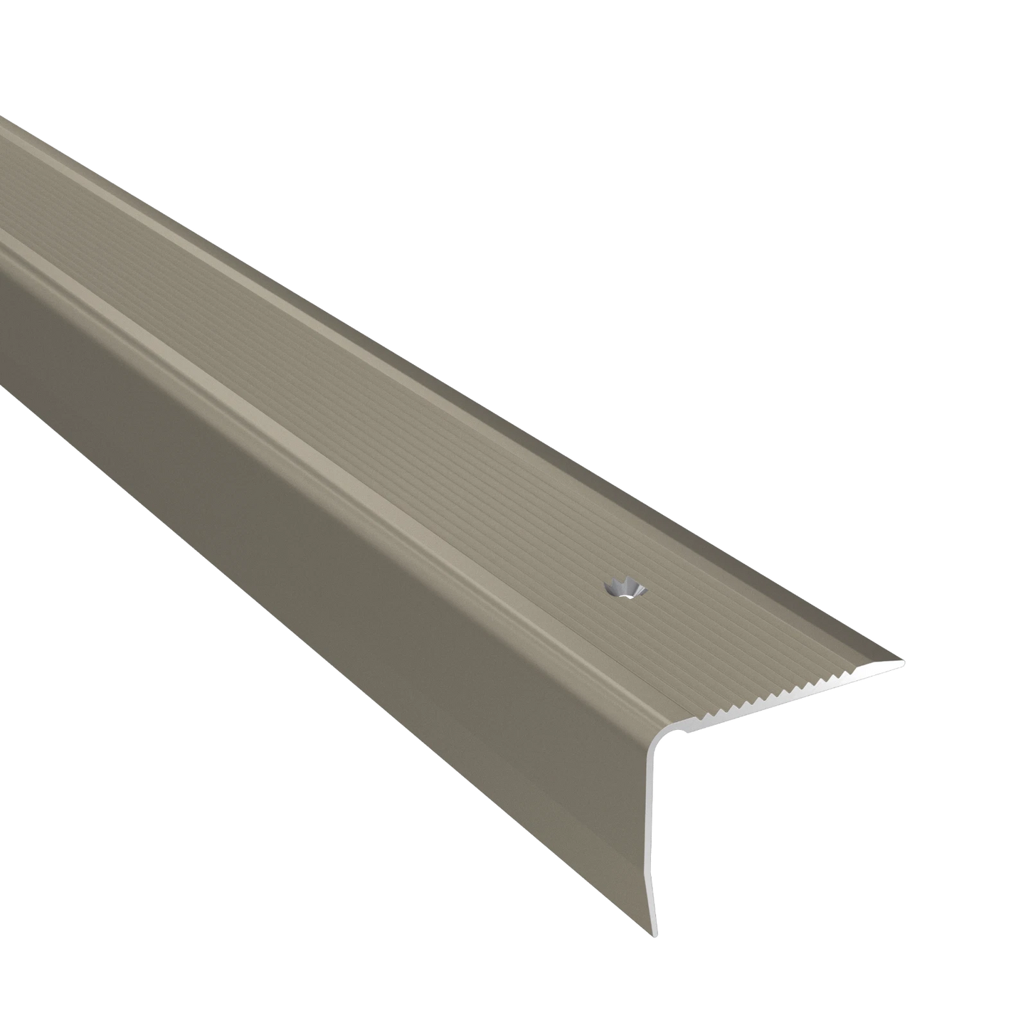 Aluminium Stair Nosing Anodised Edge Trim Step Nose Edging 2.40 m / 94.49in long