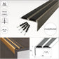 ALUMINIUM STAIR NOSING EDGE TRIM STEP NOSE EDGING NOSINGS FOR CARPET WOOD A37