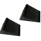 Pair of Rubber Wheel Chocks for Cars, Trailers & Caravans, 0.6KG
