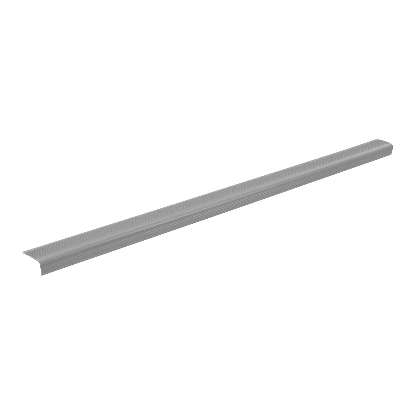 15PC Step Edge Trim Stair Nosing Rubber 90cm Non-Slip Bullnose Strip 50x25mm