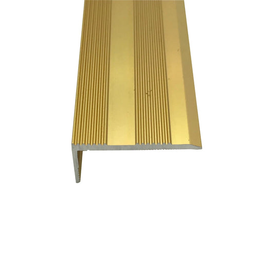 Stair Nosing 15mm - Self Adhesive Stick Down Edge Nosing Tread Step - 9ft (2.7m)