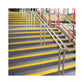 Stair Nosing GRP Anti-Slip Yellow 3m x 55mm x 55mm DDA Compliant High-Vis Slip