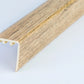 STAIR NOSING EDGE UPVC WOOD EFFECT -TRIM- EDGING NOSING 30 x 30mm x 900 mm