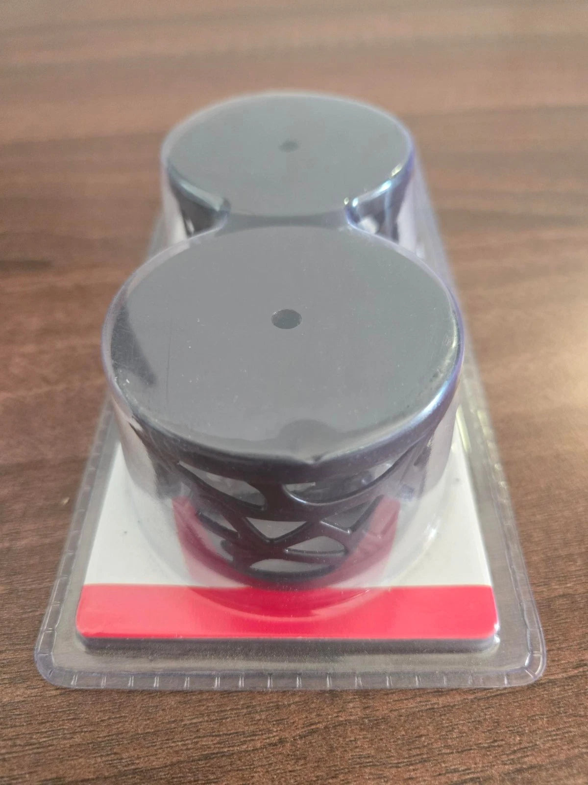Stair Handrail End Caps for 54mm Round Wall Rails Factory Reject Brown not Black
