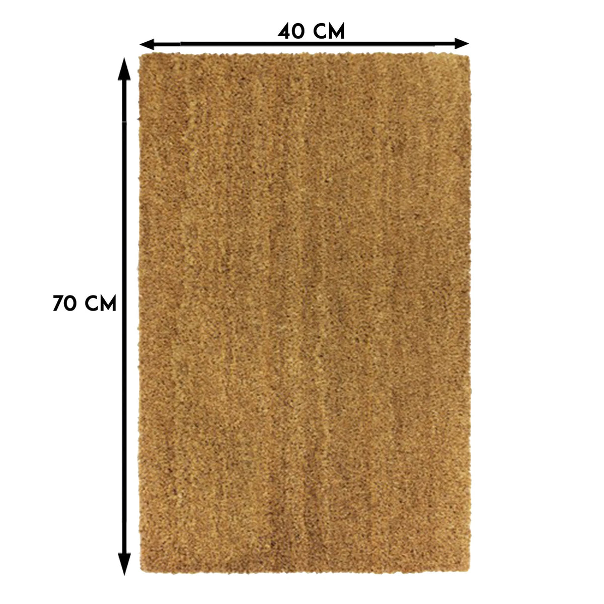 Heavy Duty Natural COIR Coconut Lobby Foyer Entrance Door Mat Matting 70 x 40cm