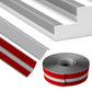 Stair Anti Slip Nosing,Self Adhesive Flexible Rubber Angle Edging Strip 10METERS