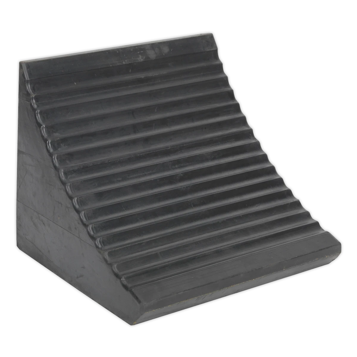 Sealey WC12 Heavy-Duty Rubber Wheel Chock - Single