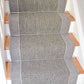 Grey Rug Stairs Runner Rugs Very Long For Stairways Tough Wearing Stair Carpets