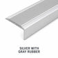 Aluminium Stair Nosing Edge Trim Anti Slip Step Edging For Wood Laminate Carpet
