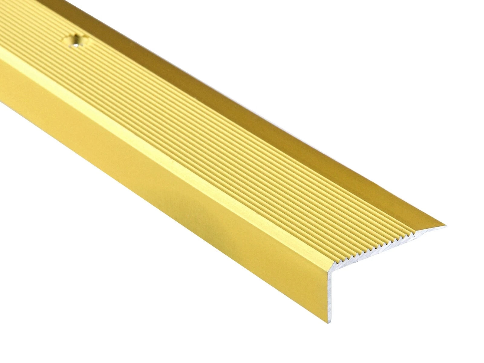 Anodised Aluminium Stair Nosing Edge Trim Step Nose Edging Nosings 35x15mm 0,9M