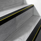 Stair Nosing Rubber Bullnose 118cm Non-Slip 40x40mm Step Edge Trim Cover RDO