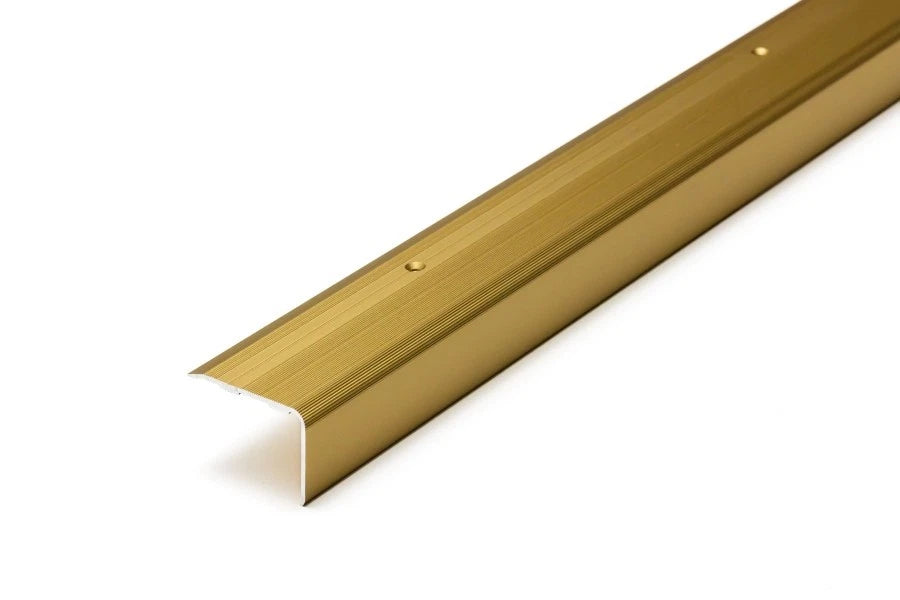 Aluminium Stair Nosing 48mm x 34mm x 118cm Step Edge Trim Anodised Colours