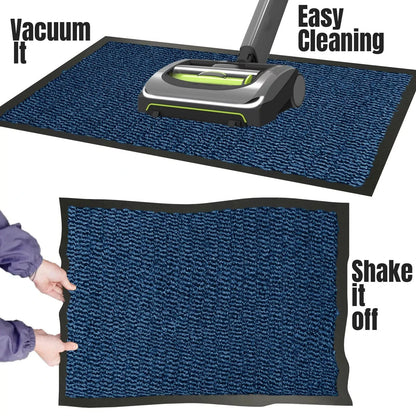 Large Heavy Duty Door Mat Non Slip Rubber Barrier Mats Kitchen Hallway Floor Rug