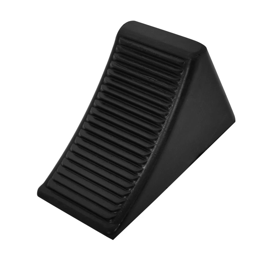 Durable Rubber Wheel Chock for Car and Motorcycle Trailer Accessories