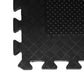 Heavy Duty Rubber Gym Mats Garage Flooring Tiles Commercial Interlocking 4pcs