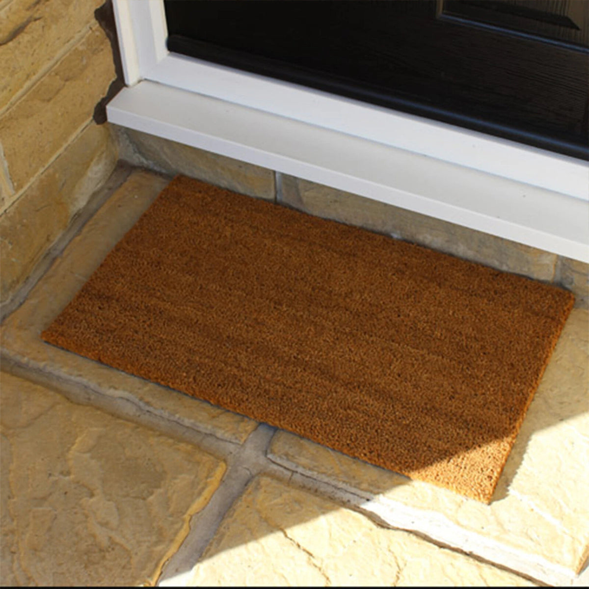 Heavy Duty Natural COIR Coconut Lobby Foyer Entrance Door Mat Matting 70 x 40cm