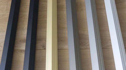 900mm SELFADHESIVE ANODISED ALUMINIUM ANTI NON SLIP STAIR EDGE NOSING TRIM RAMP