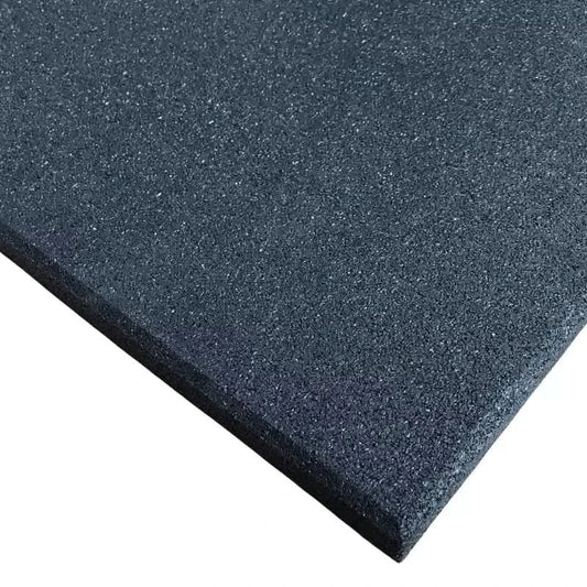 Rubber Gym Floor Tiles | Heavy Duty Crumb Gym Mats | Non-Slip | 1M x 1M x 10mm