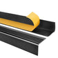 Anti slip stair nosing stairs edge step edging trim self adhesive ND 40x25mm