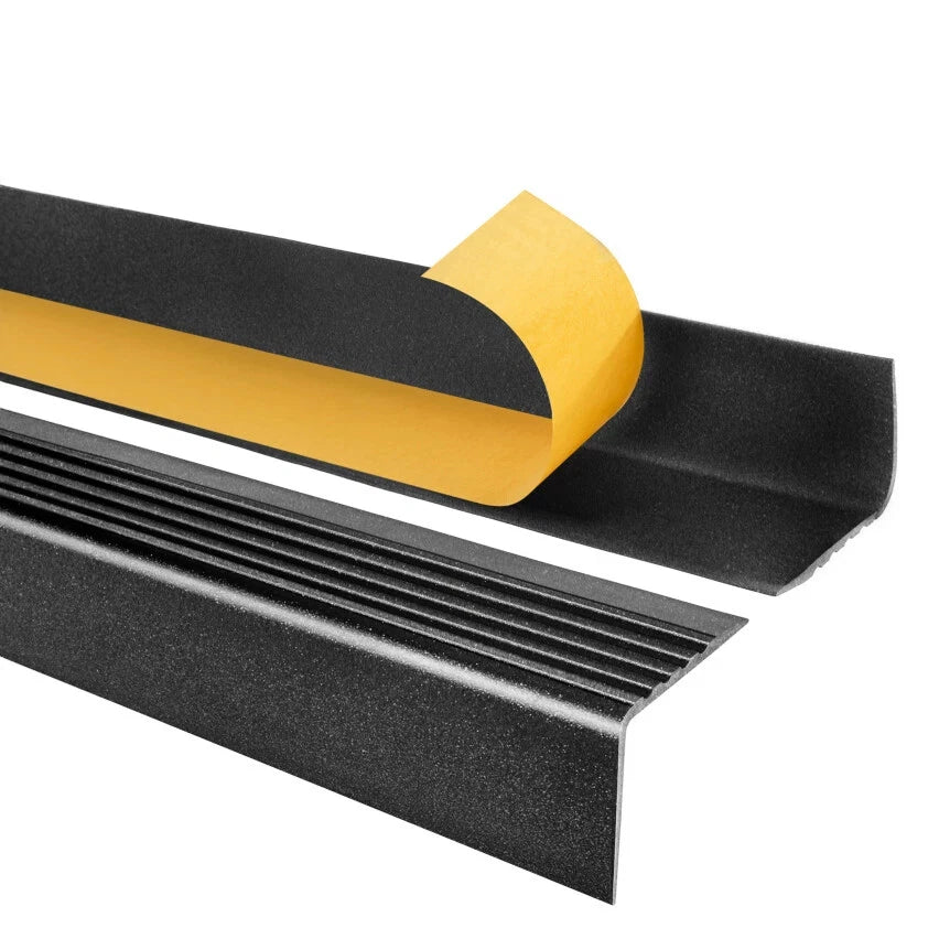 Anti slip stair nosing stairs edge step edging trim self adhesive ND 40x25mm