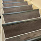Stair Nosing Anodised Aluminium Edge Trim Step Nose Edging 90cm long silver