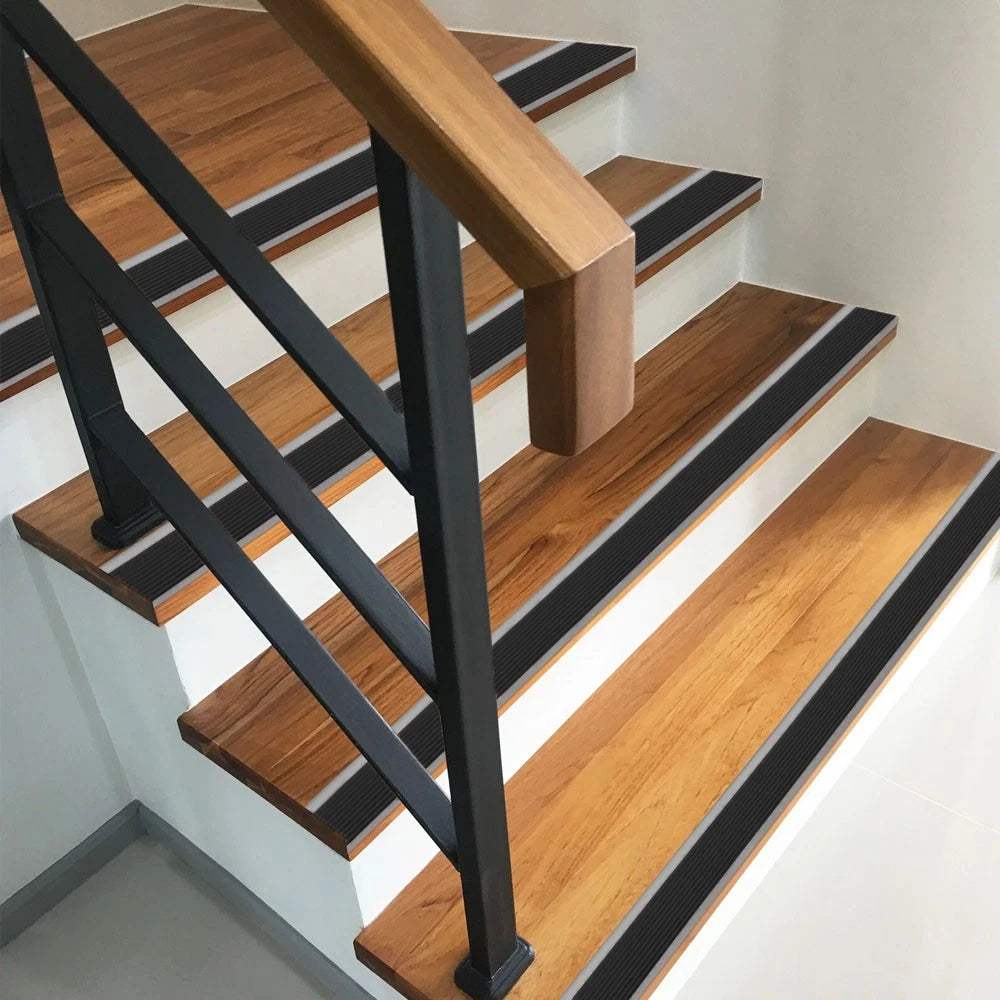2 Metre PVC Stair Nosing Anti-Slip Edge Trim Protector Step Cover Self-Adhesive