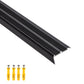 900MM Aluminium Stair Nosing Edge Trim Step Nose Edging Nosings Carpet - Black