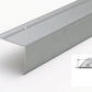Aluminium Stair Nosing 1m Silver Edge Trim Anti-Slip Anodised Step Nose 69x55 mm