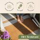 Door Mat Doormats Non Slip Natural Coir Welcome Indoor Outdoor Backdoor Mat UK