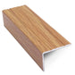 Aluminium 30mm x 20mm Stair Nosing Retro Fit Self Adhesive – NAS – Grooved 2.7m