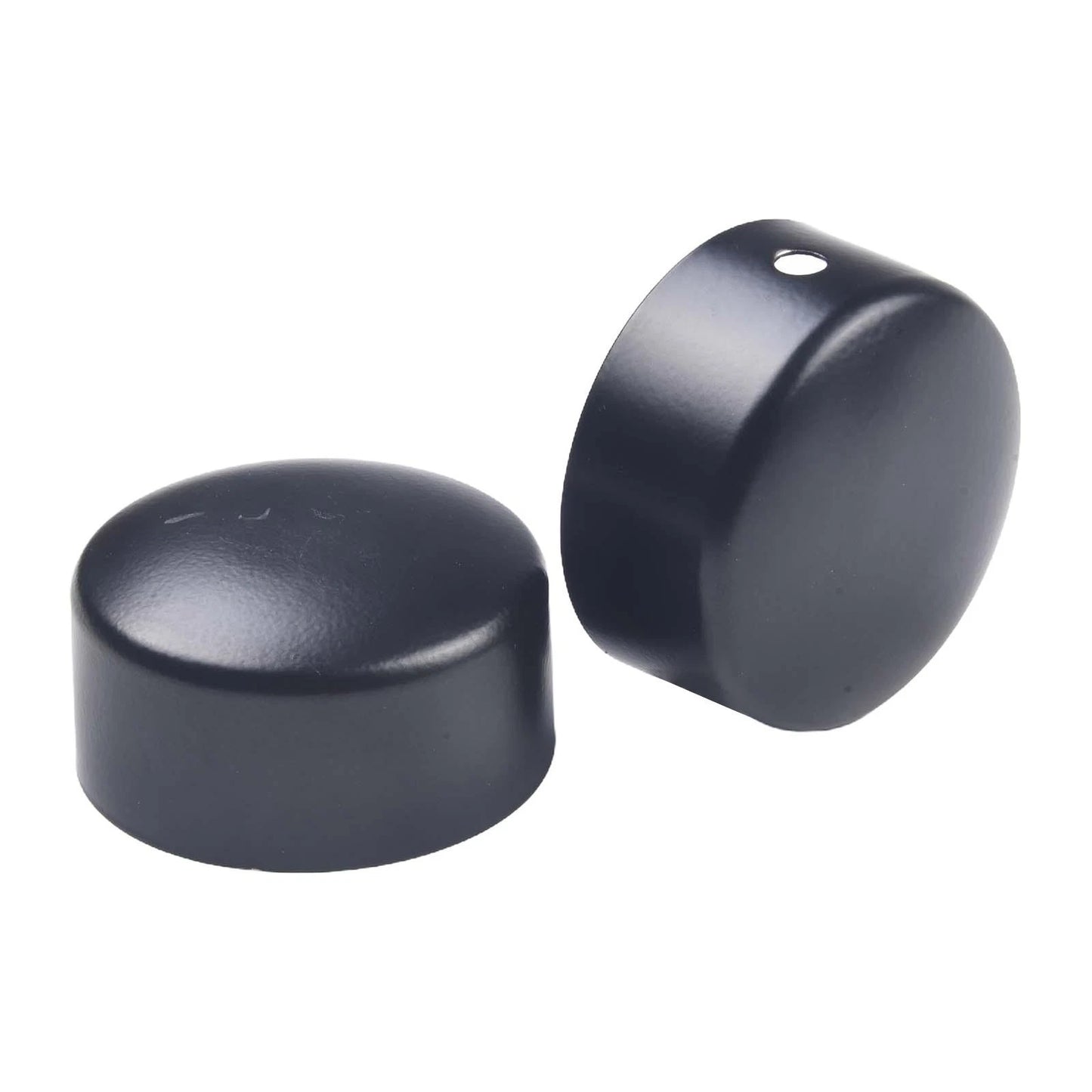 Black Handrail End Cap for Round Stair Treads PVC Stainless Steel (45mm)
