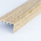 STAIR NOSING EDGE UPVC WOOD EFFECT -TRIM- EDGING NOSING 45 x 22mm - 900 mm