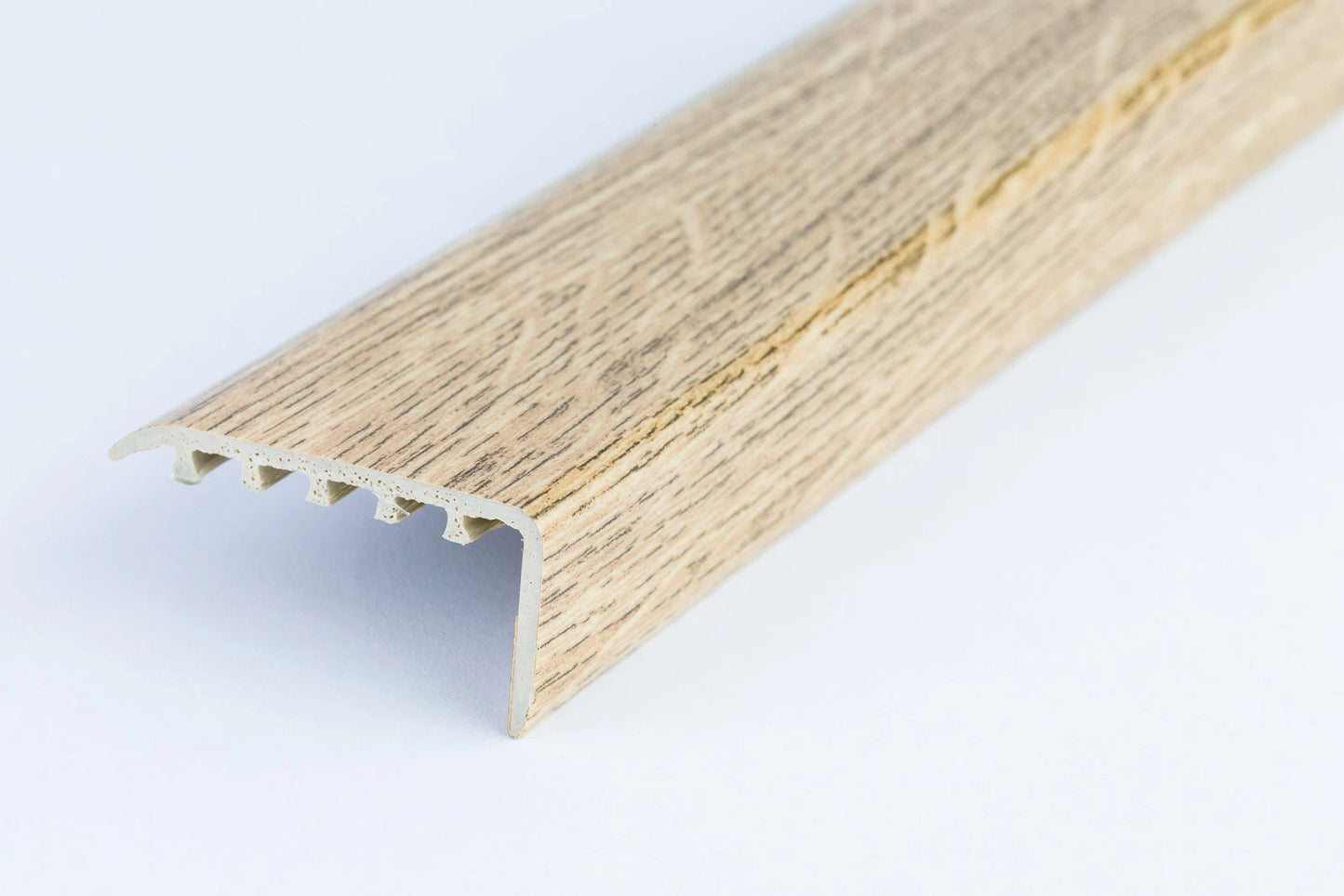 STAIR NOSING EDGE UPVC WOOD EFFECT -TRIM- EDGING NOSING 45 x 22mm - 900 mm