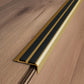 Aluminium Anti-Slip Stair Nosing Edge Trim 200 cm Step Protector Cover Strip