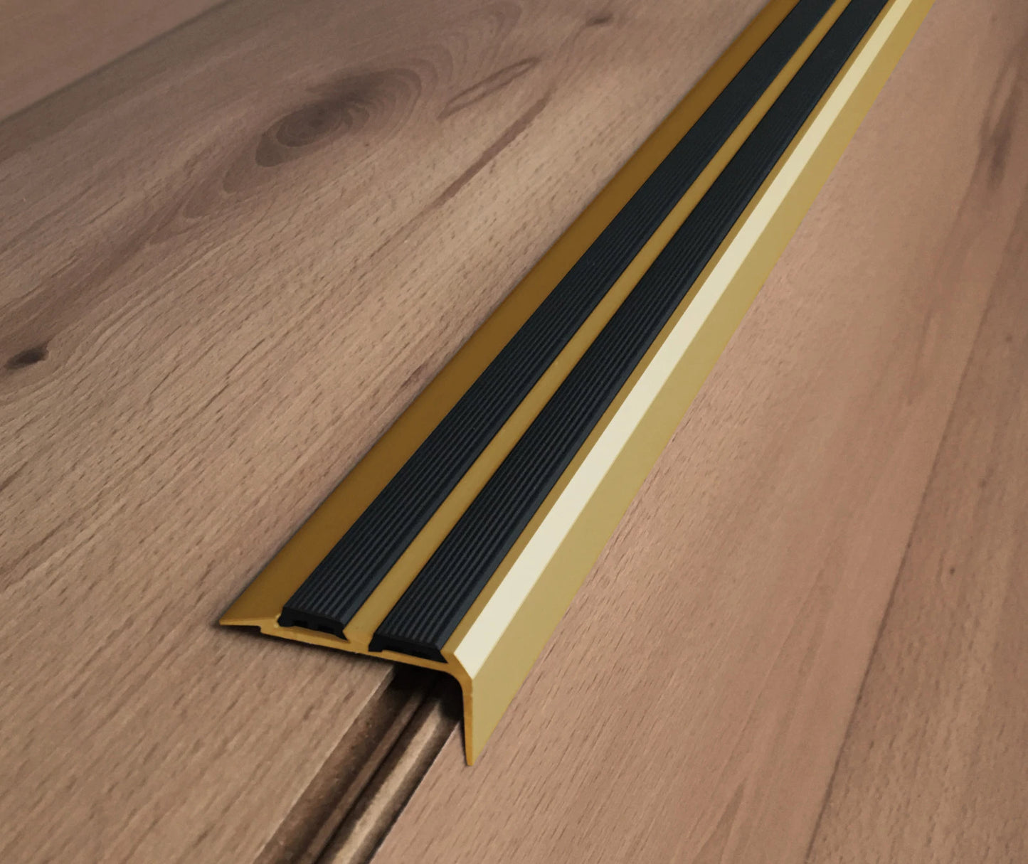 Aluminium Anti-Slip Stair Nosing Edge Trim 200 cm Step Protector Cover Strip