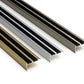 Aluminium Stair Nosing Anti Slip Edge Trim 250cm (98.43") Non Slip Step Bar
