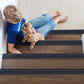 Trimold Vinyl Anti-Slip Stair Nosing Self Adhesive Non-slip Out/Indoor 10m Black