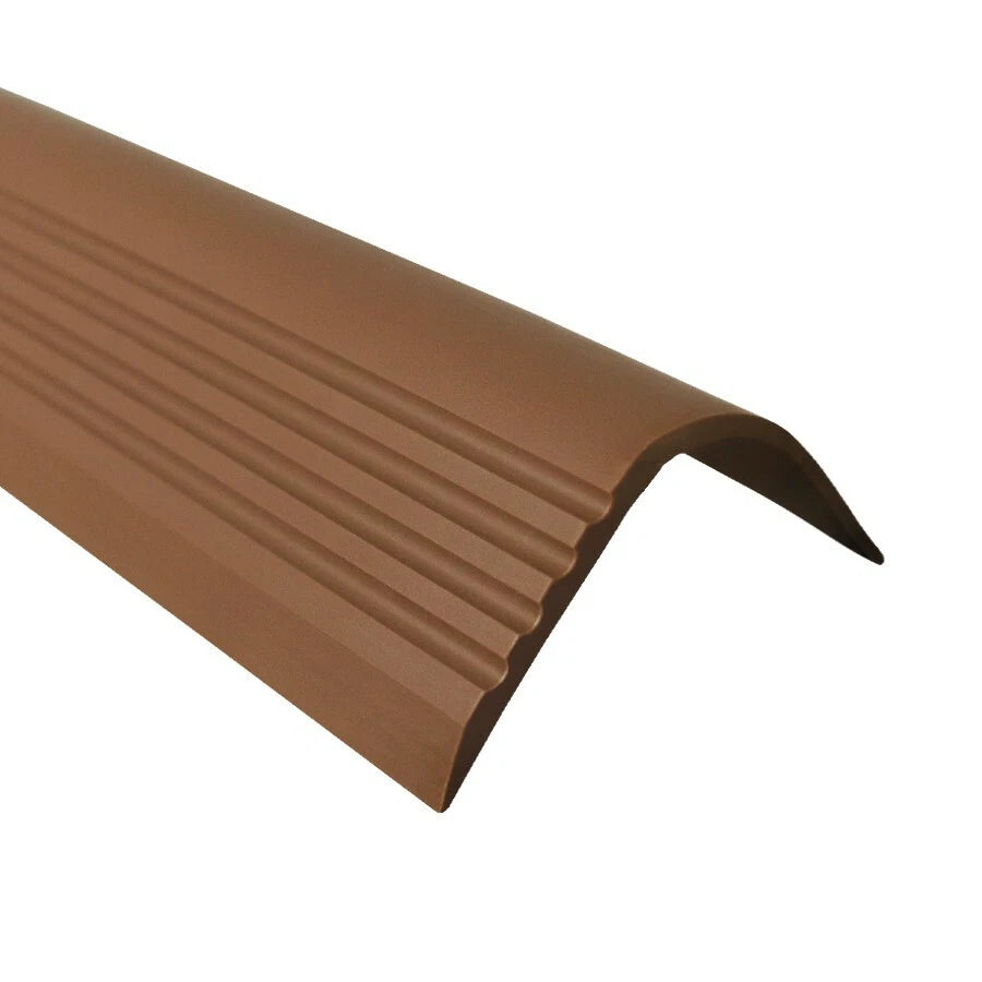 Stair Nosing Rubber Bullnose 118cm Non-Slip 52x40mm Step Edge Trim Strip RGPT
